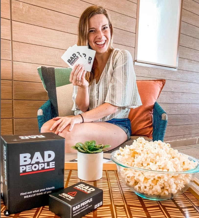 BAD PEOPLE Party Game – Adult Cards