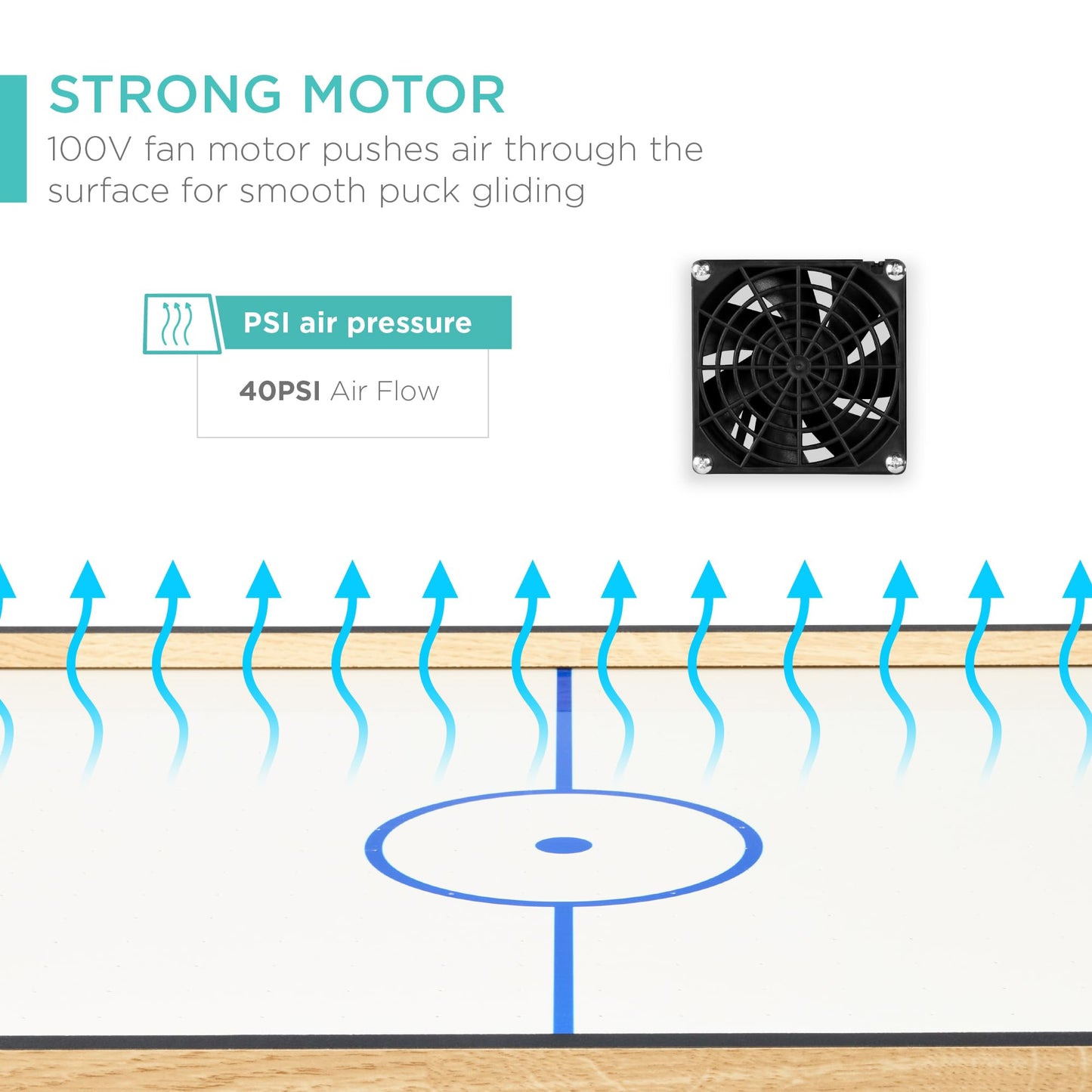 40" Air Hockey Table