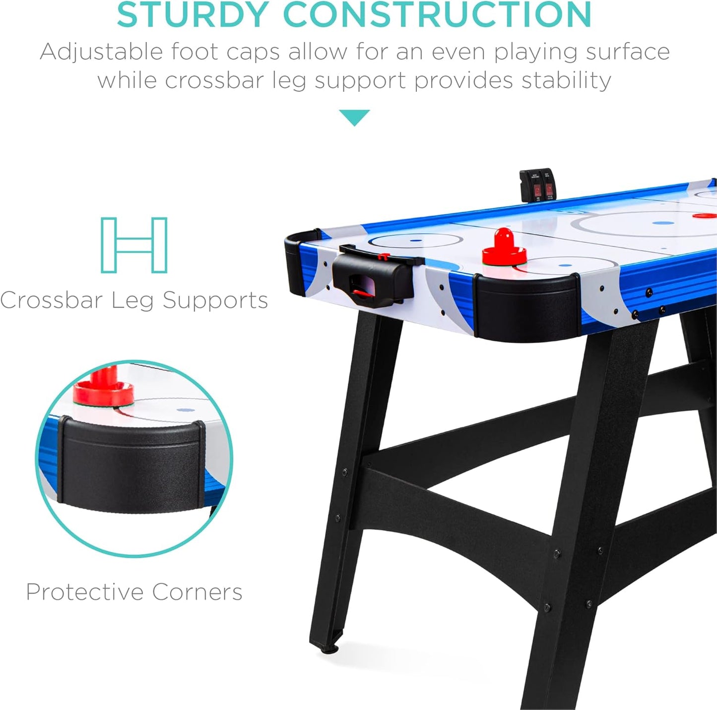58" Arcade Air Hockey Table