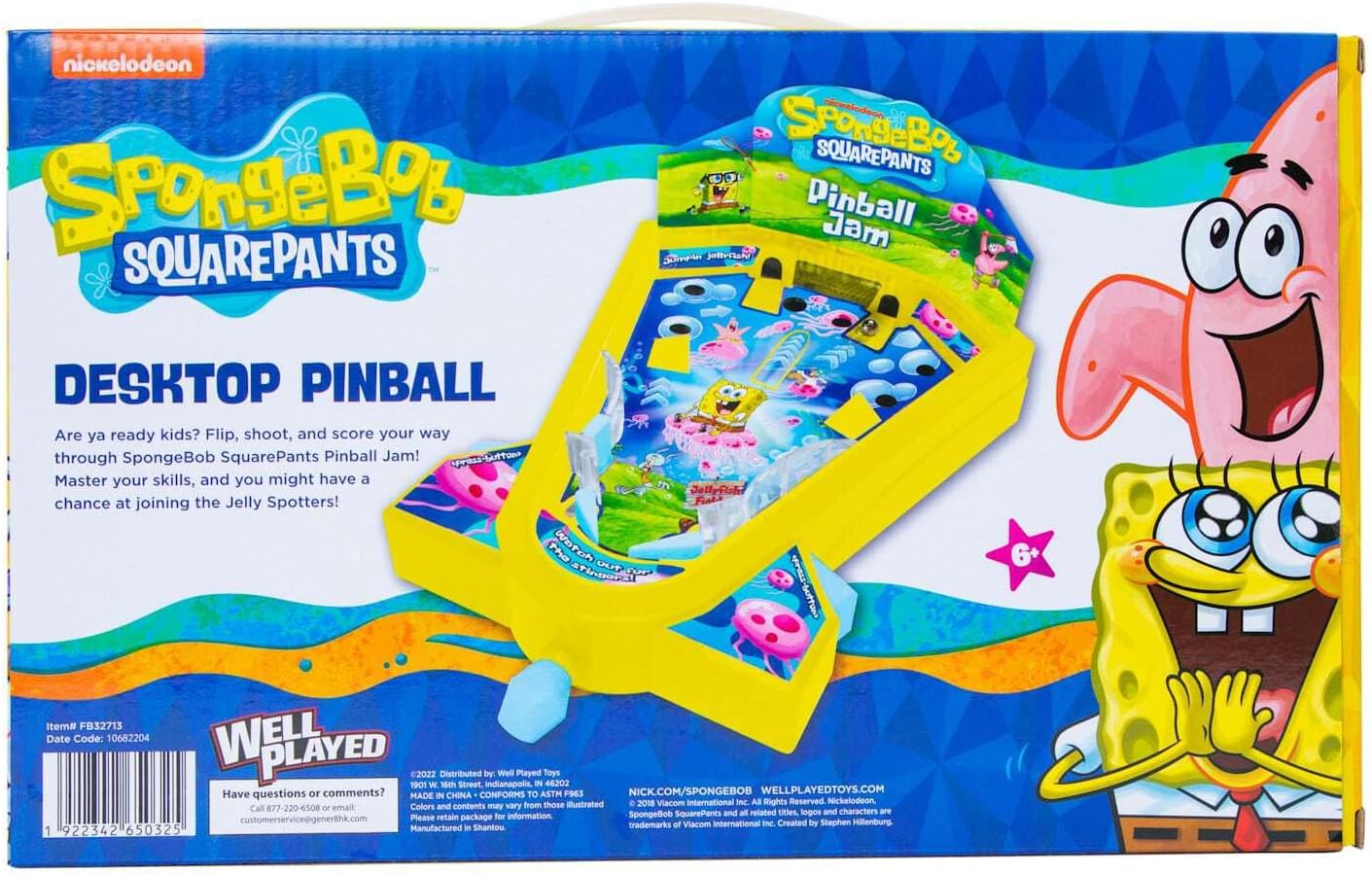 Spongebob Pinball Tabletop Game