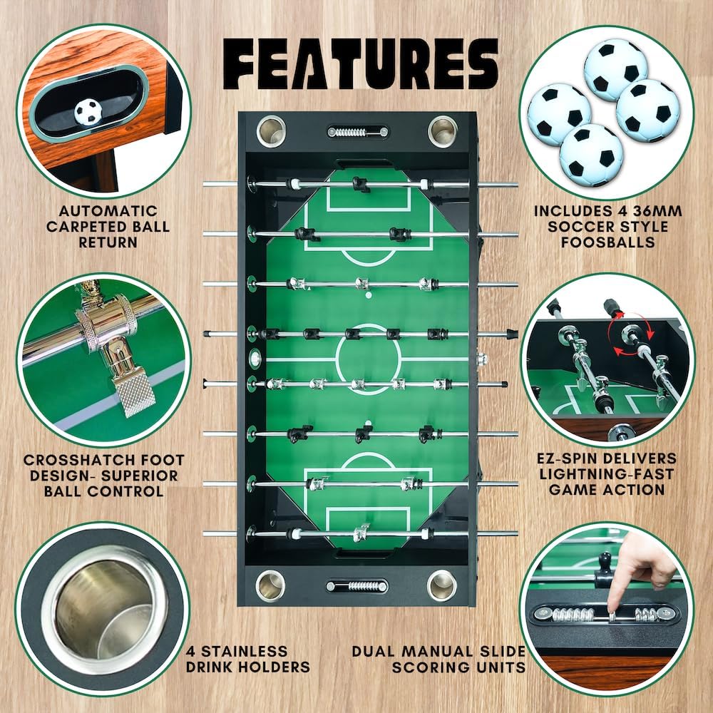 56" Pro Foosball Table – Game Room