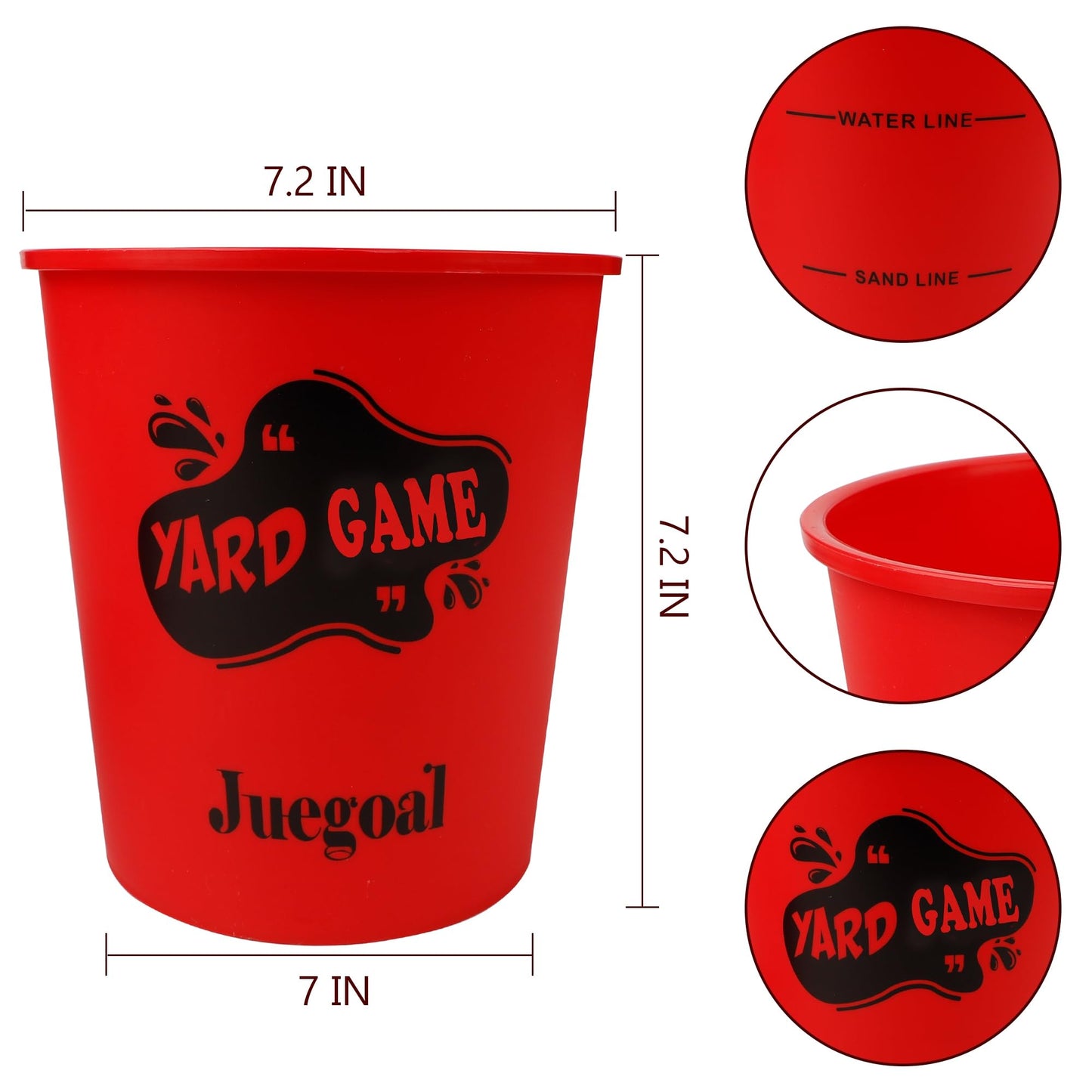 Giant Yard Pong Game