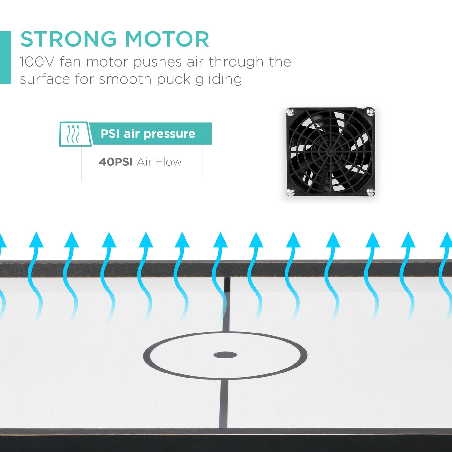40" Air Hockey Table