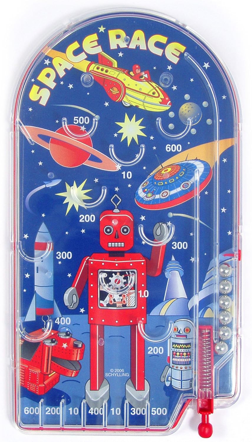 Schylling Space Race Pinball Toy