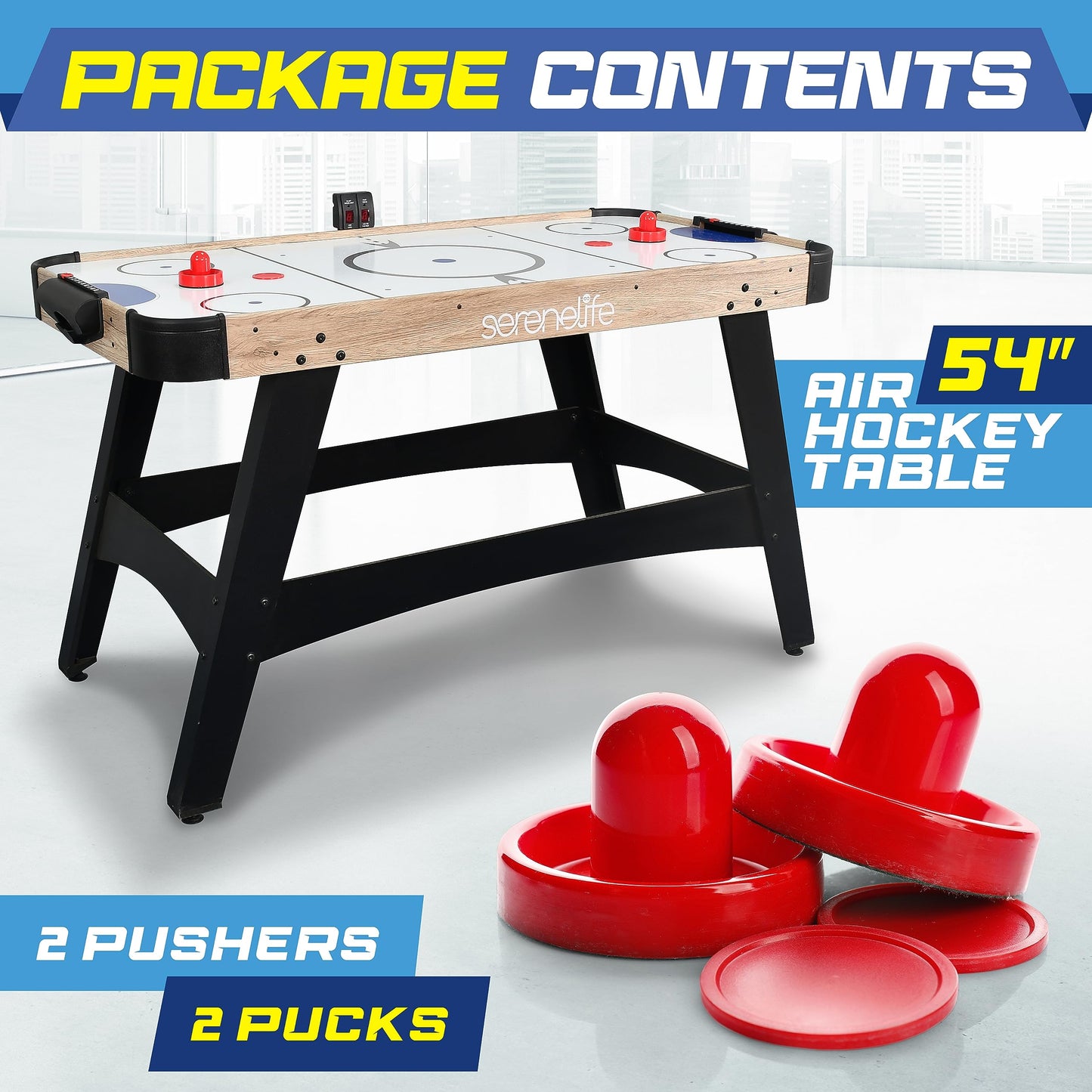 SereneLife 54" Air Hockey Table