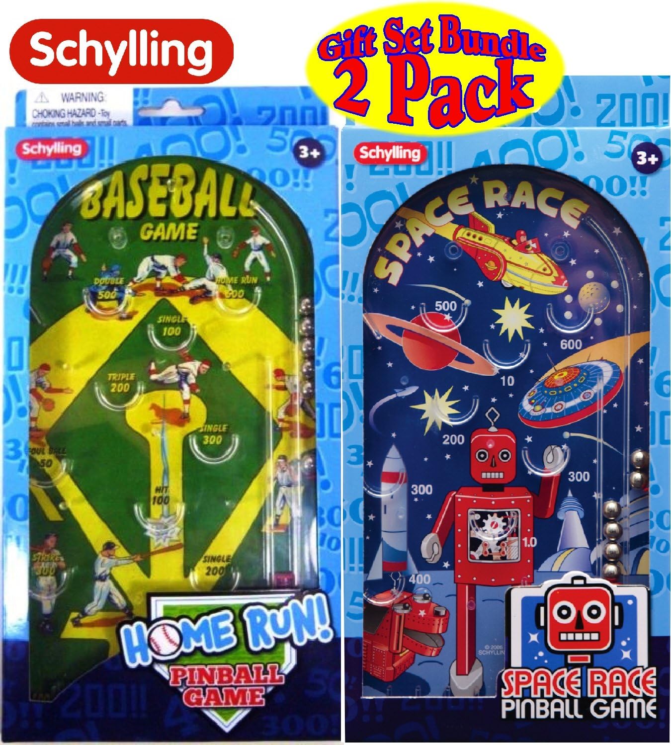Schylling 10" Pinball 2-Pack