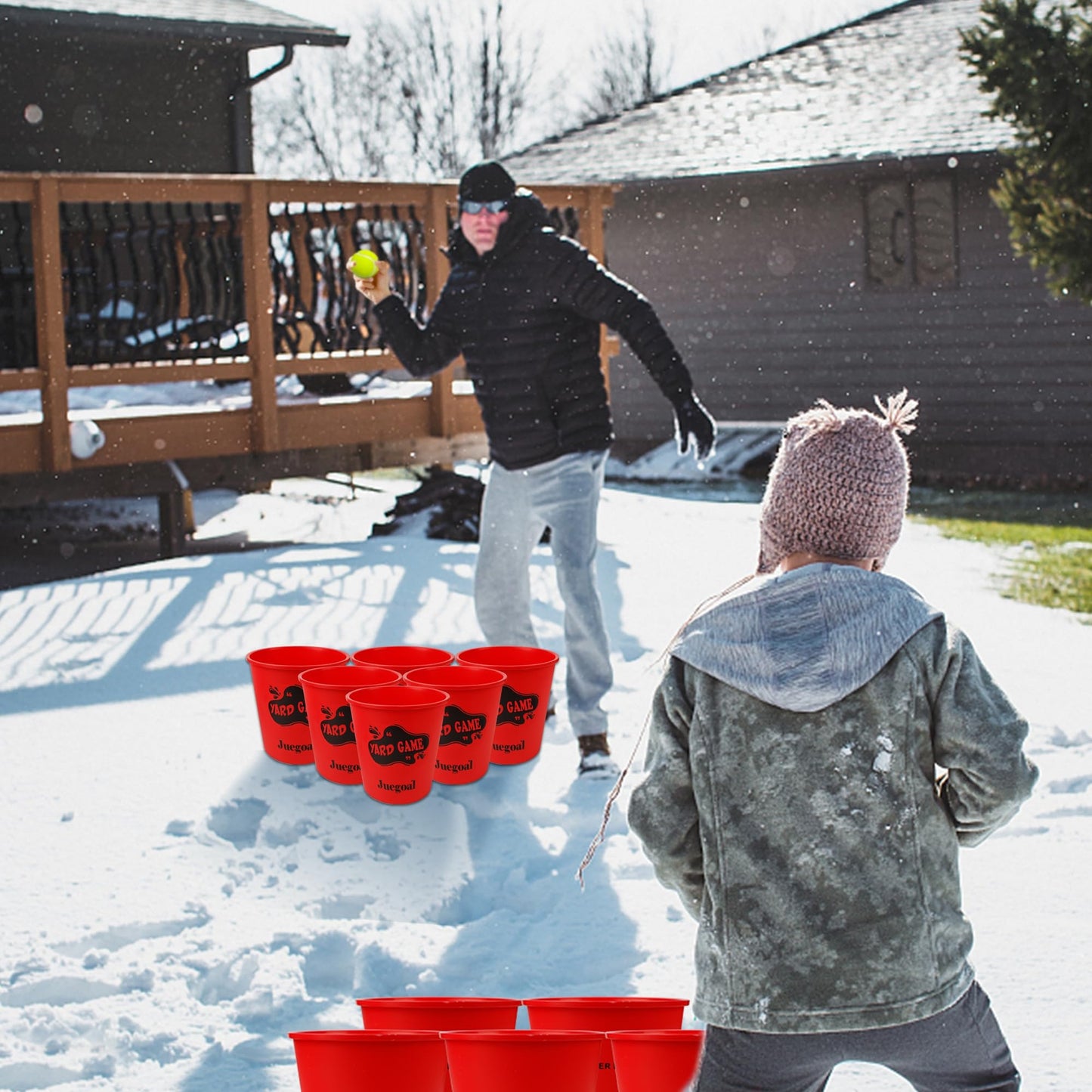 Giant Yard Pong Game