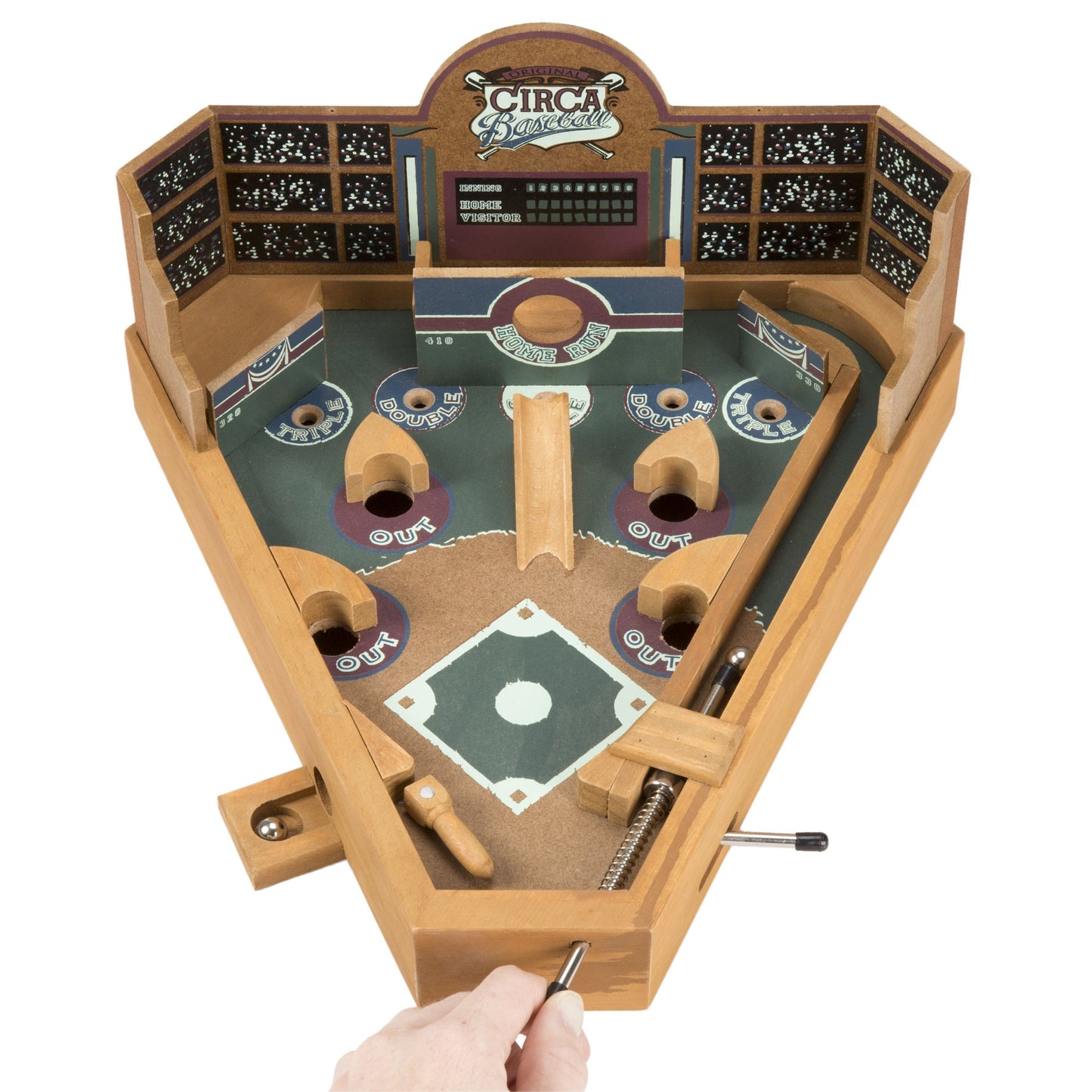 Mini Baseball Pinball Table – Hey Play