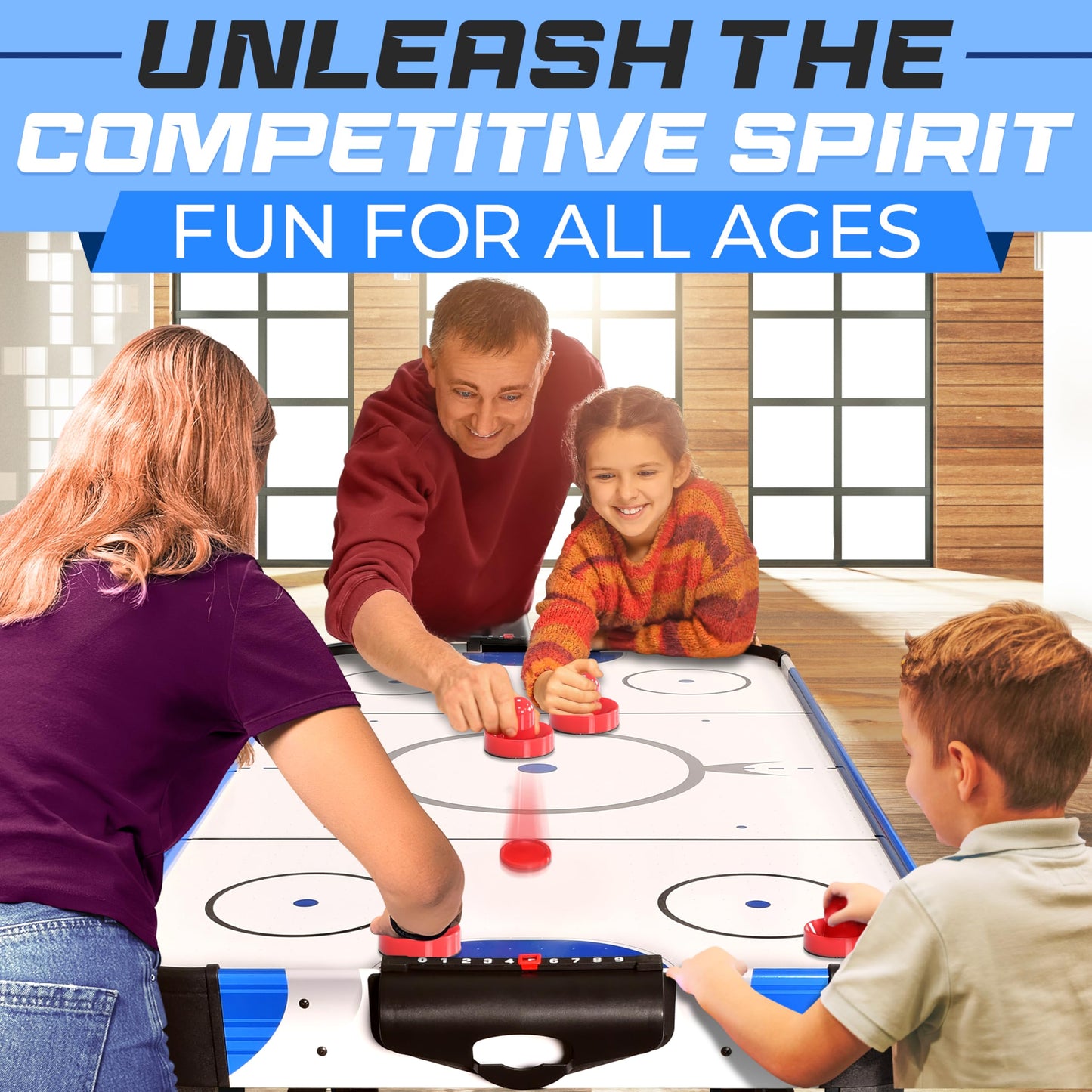 SereneLife 54" Air Hockey Table