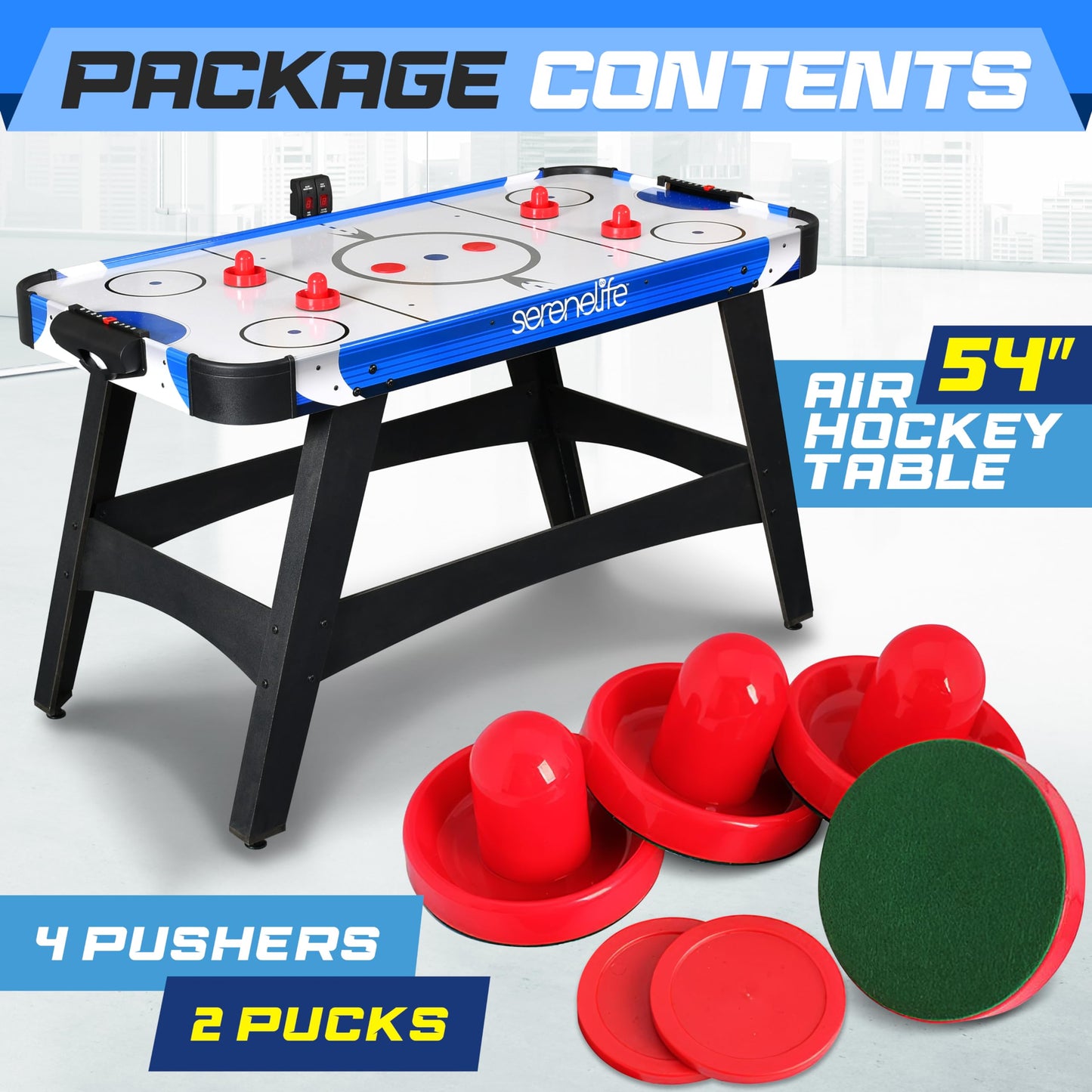 SereneLife 54" Air Hockey Table
