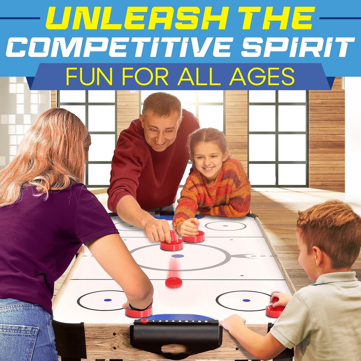 SereneLife 54" Air Hockey Table