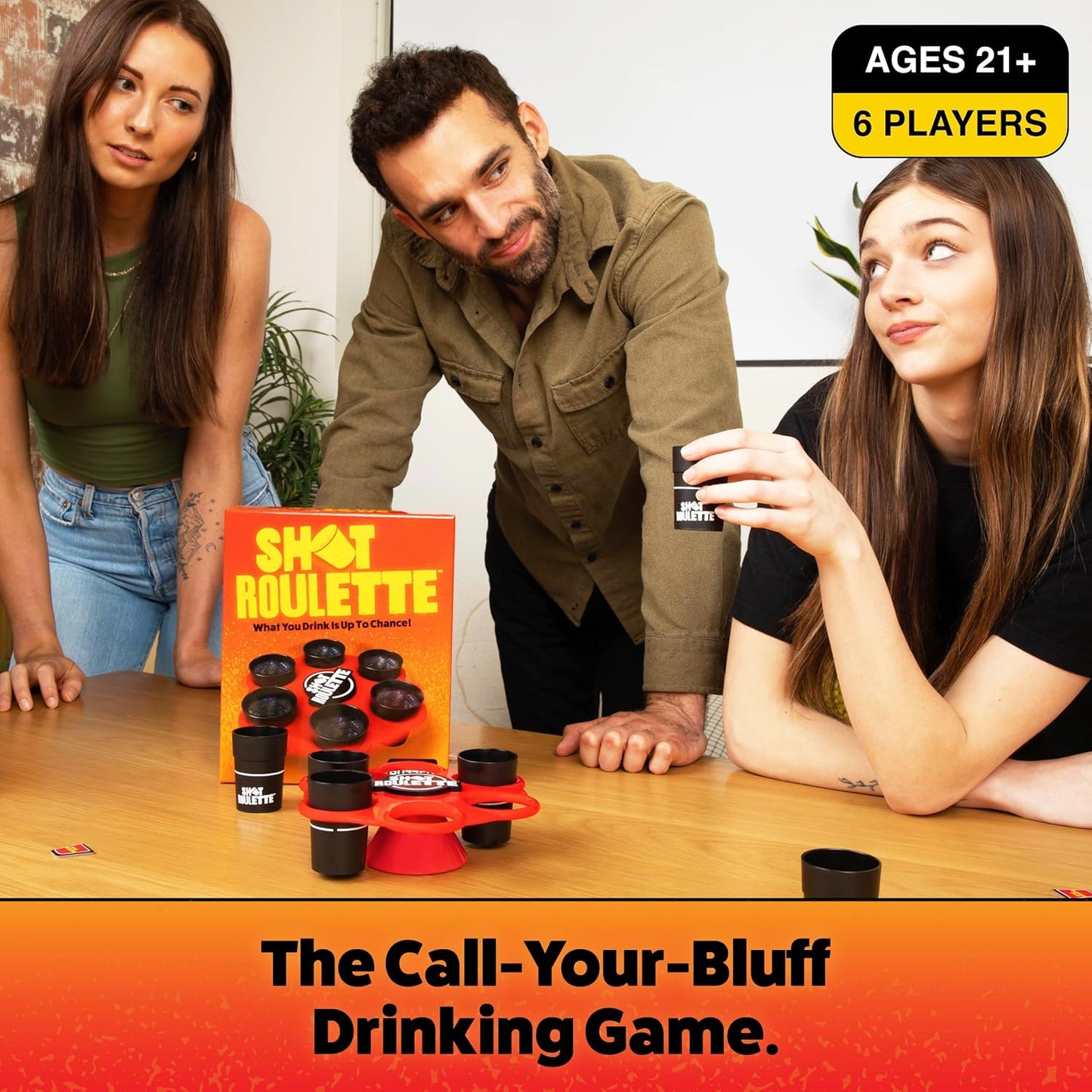Shot Roulette Drinking Game – Party Set