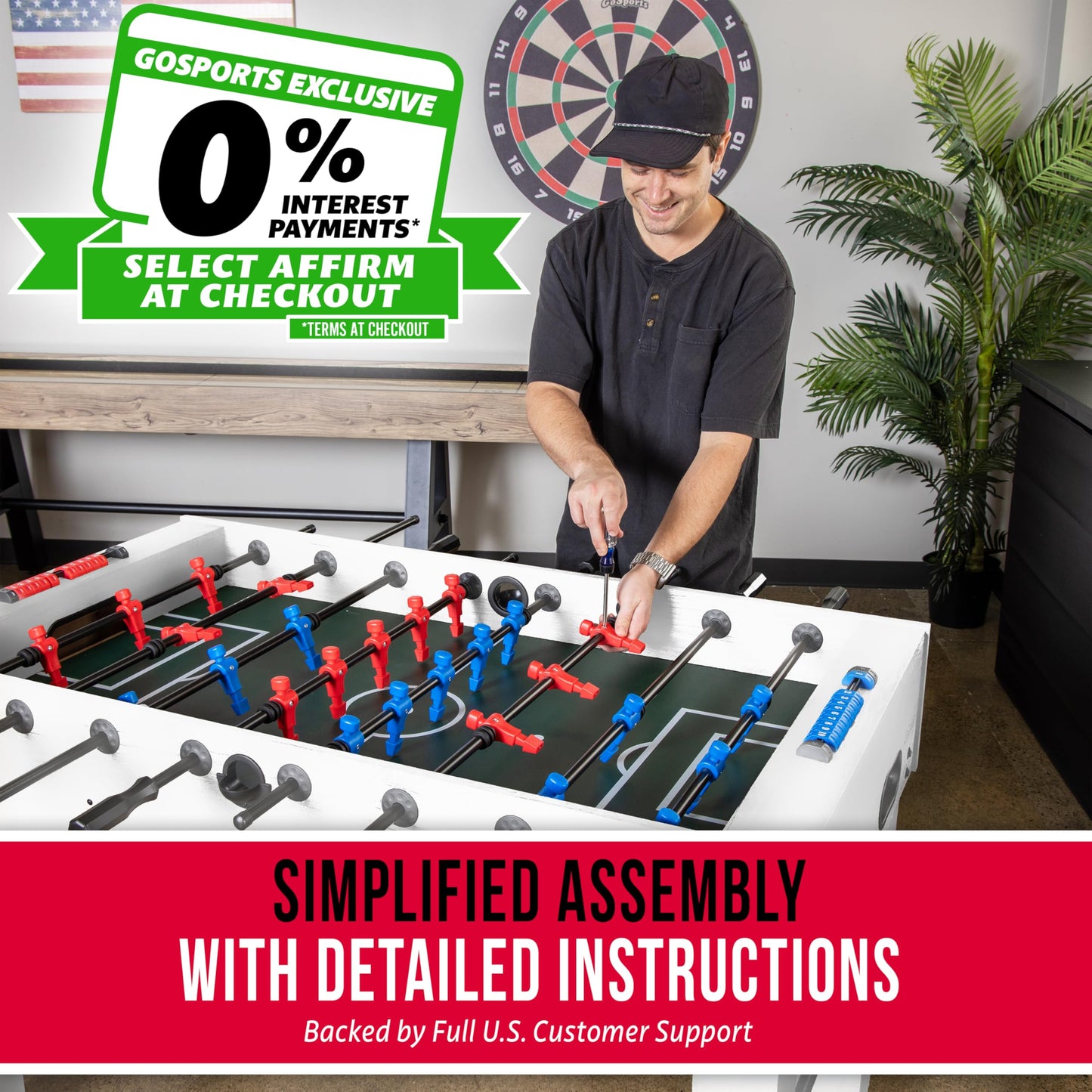 GoSports 54" Foosball Table