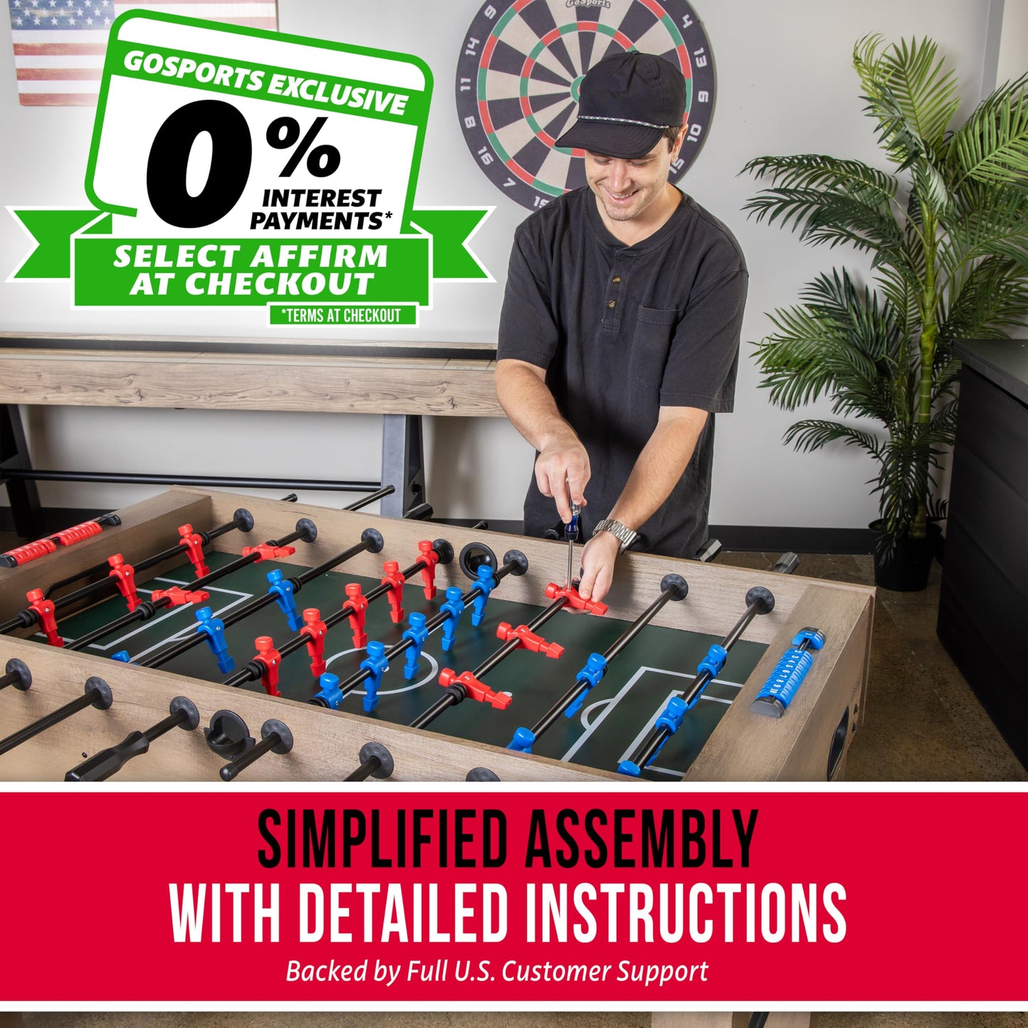 GoSports 54" Foosball Table