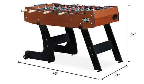 KICK Monarch 48" in Folding Foosball Table