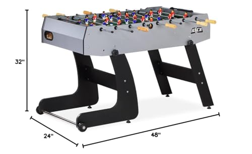 KICK Monarch 48" in Folding Foosball Table