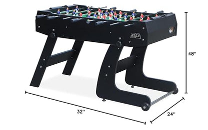 KICK Monarch 48" in Folding Foosball Table