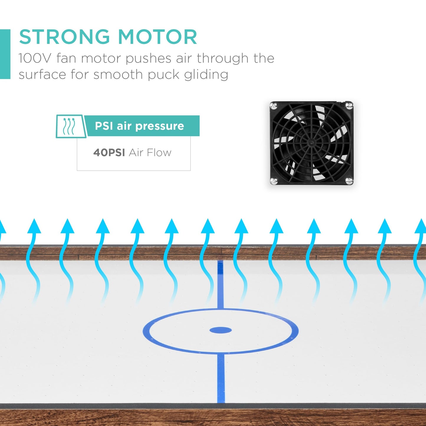 40" Air Hockey Table
