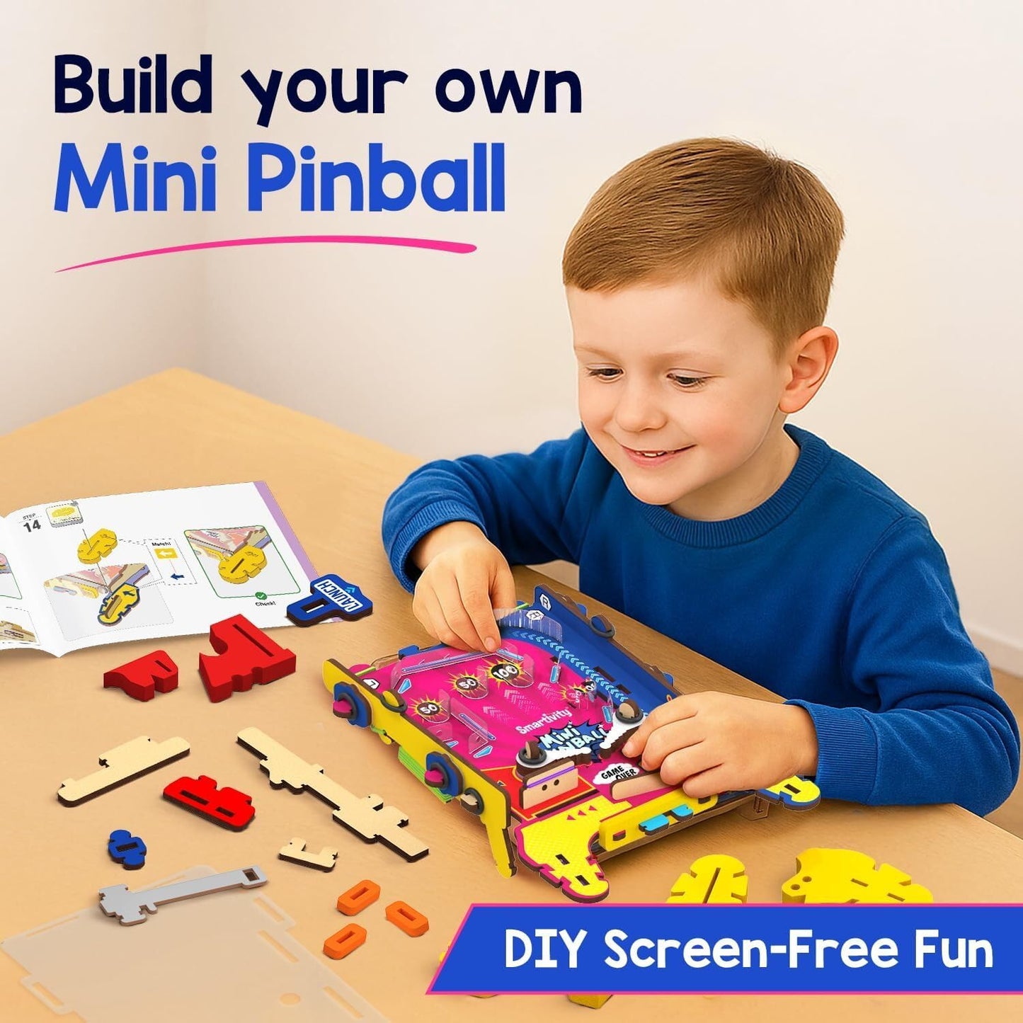 Smartivity DIY Pocket Pinball for Kids 6-12