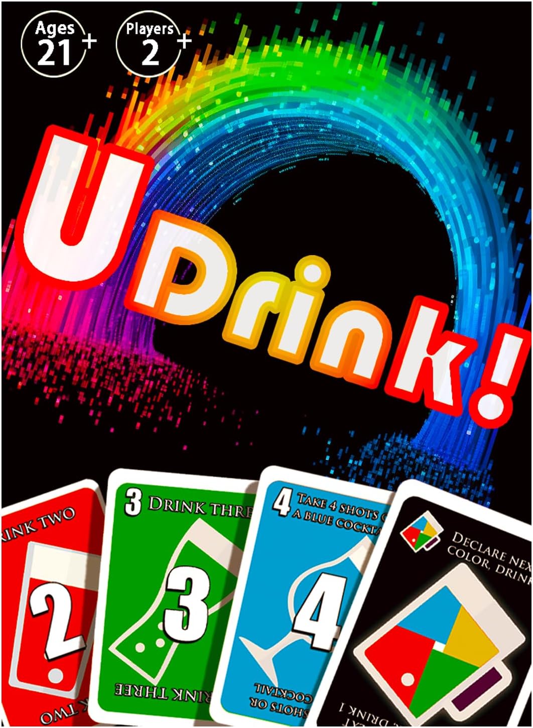 UDRINK! Drinking Game Cards – 2024