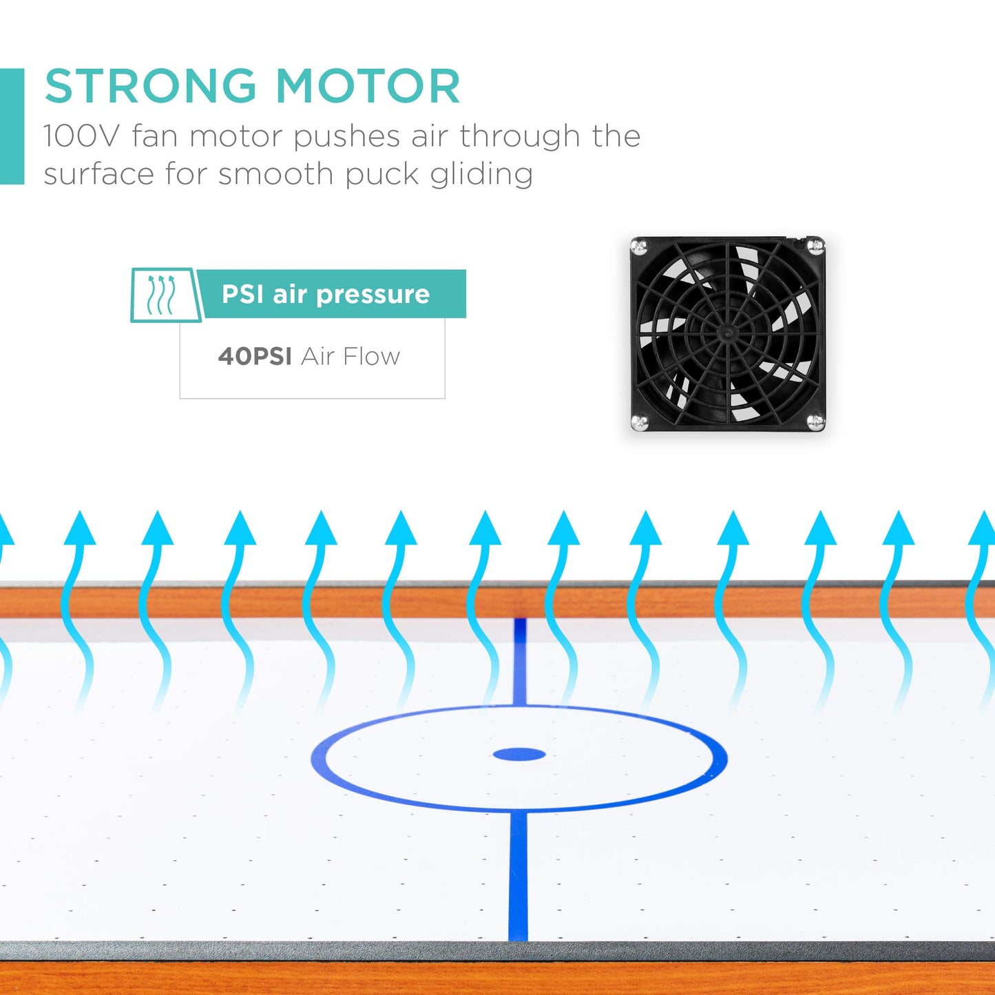 40" Air Hockey Table
