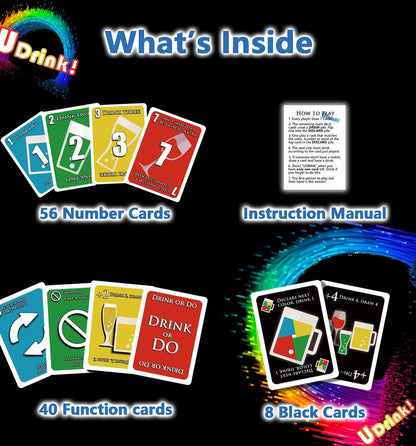 UDRINK! Drinking Game Cards – 2024