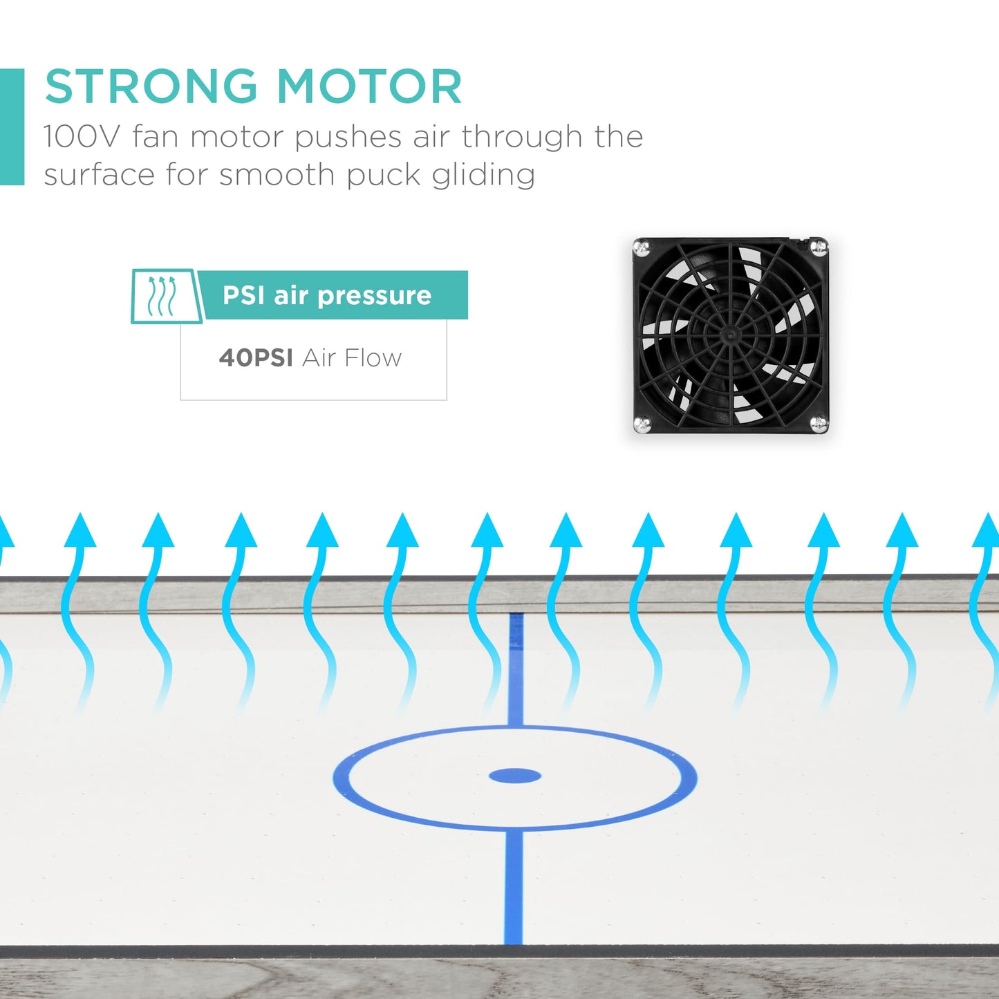 40" Air Hockey Table