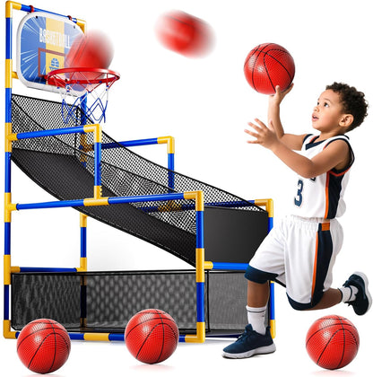 Kids Basketball Game Set – 4 Balls