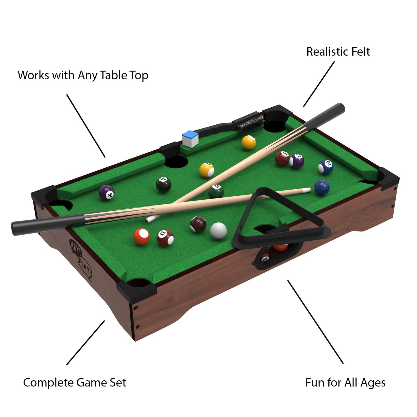 Mini Baseball Pinball Table – Hey Play