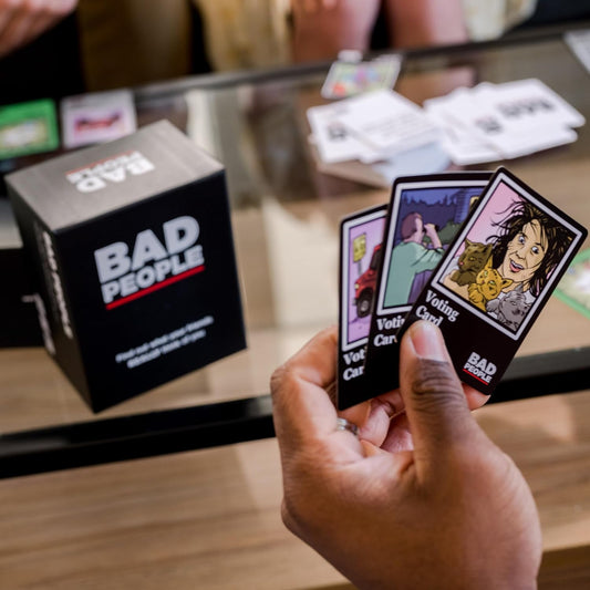 BAD PEOPLE Party Game – Adult Cards