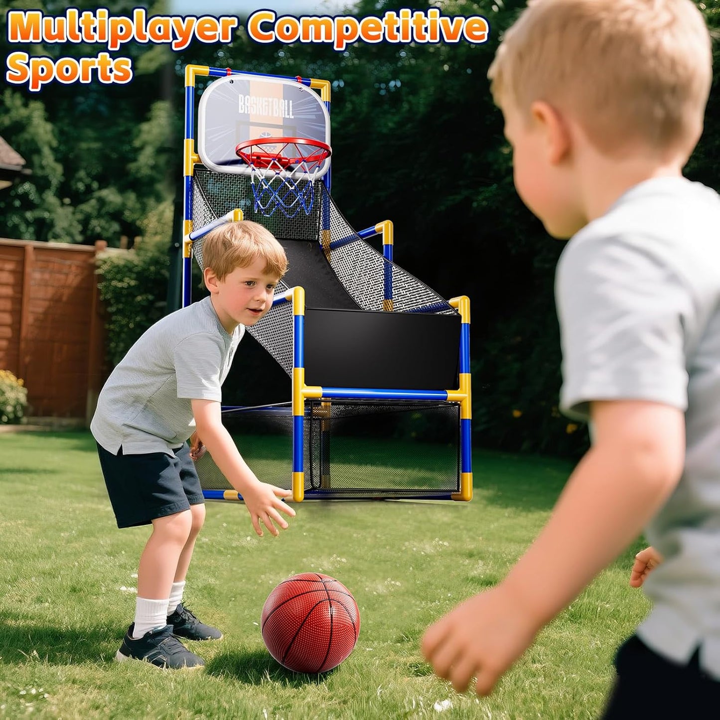 Kids Basketball Game Set – 4 Balls