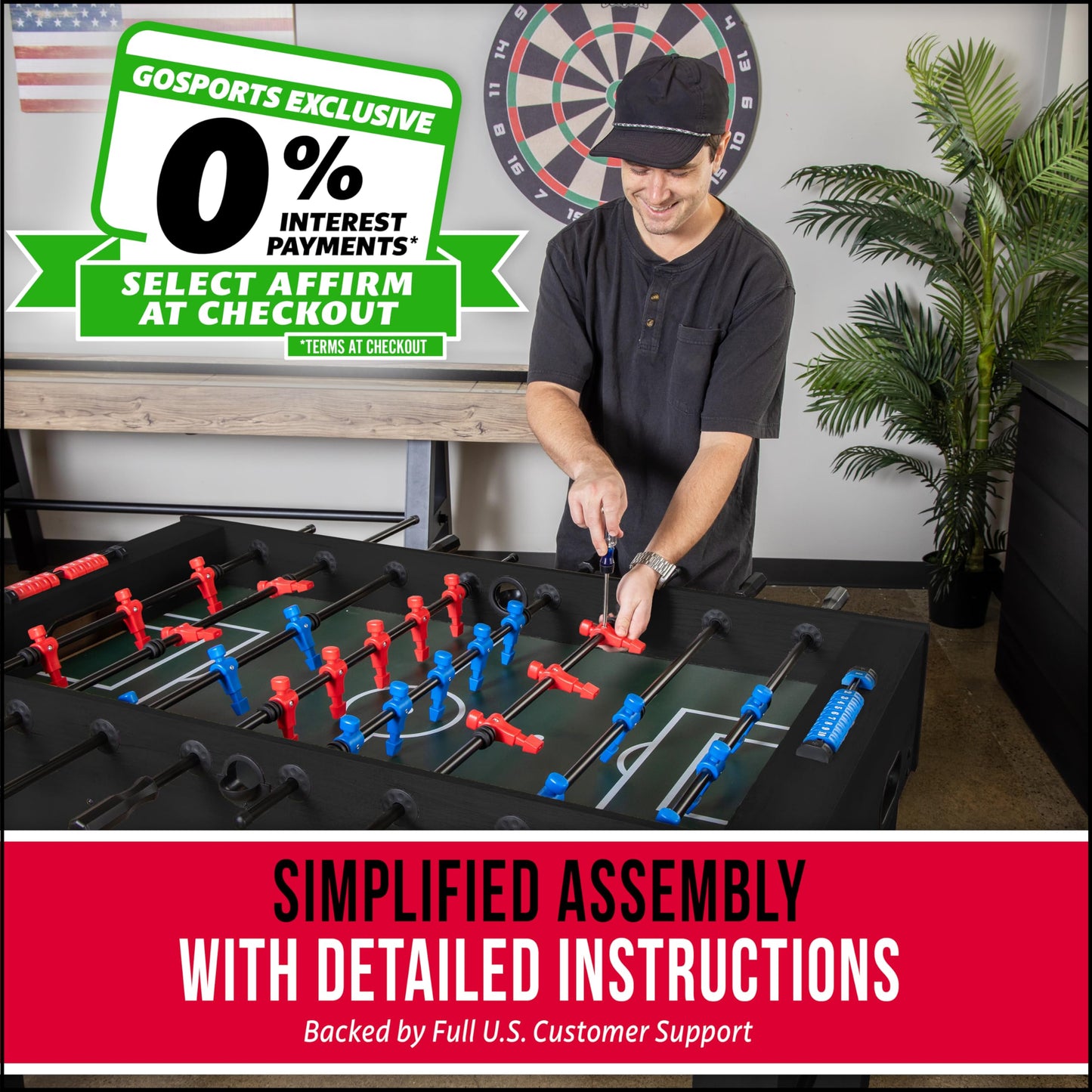GoSports 54" Foosball Table