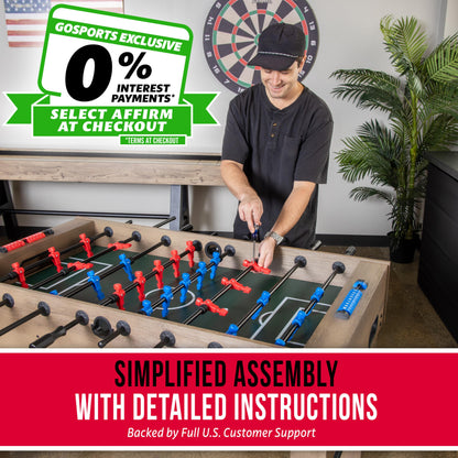 GoSports 54" Foosball Table